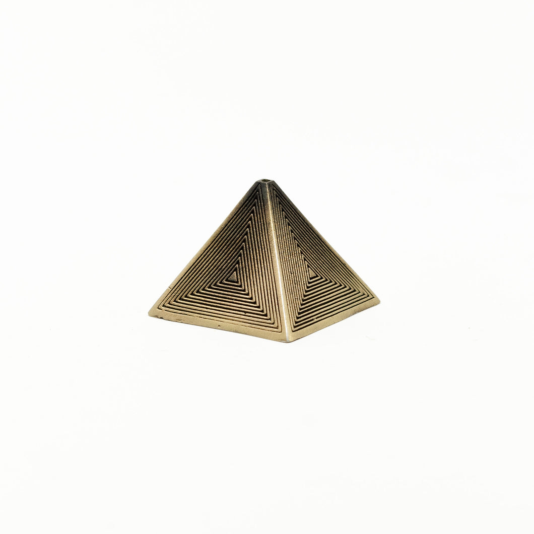 The Pyramid – Brass